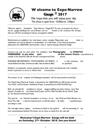 Cover Community News 2017 Programme